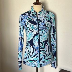 Lilly Pulitzer Full Zip Luxletic